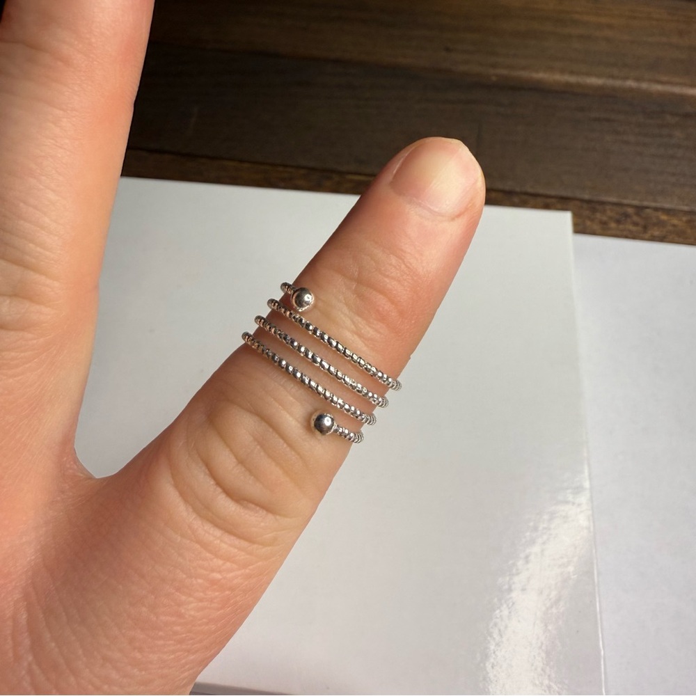 Silver Wrap Ring